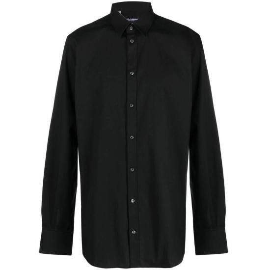 Dolce & Gabbana DOLCE & GABBANA Men Long Tops G5EJ0T GG826 N0000 BLACK Size US M / EU 48-50 / 2 - 1 Thumbnail