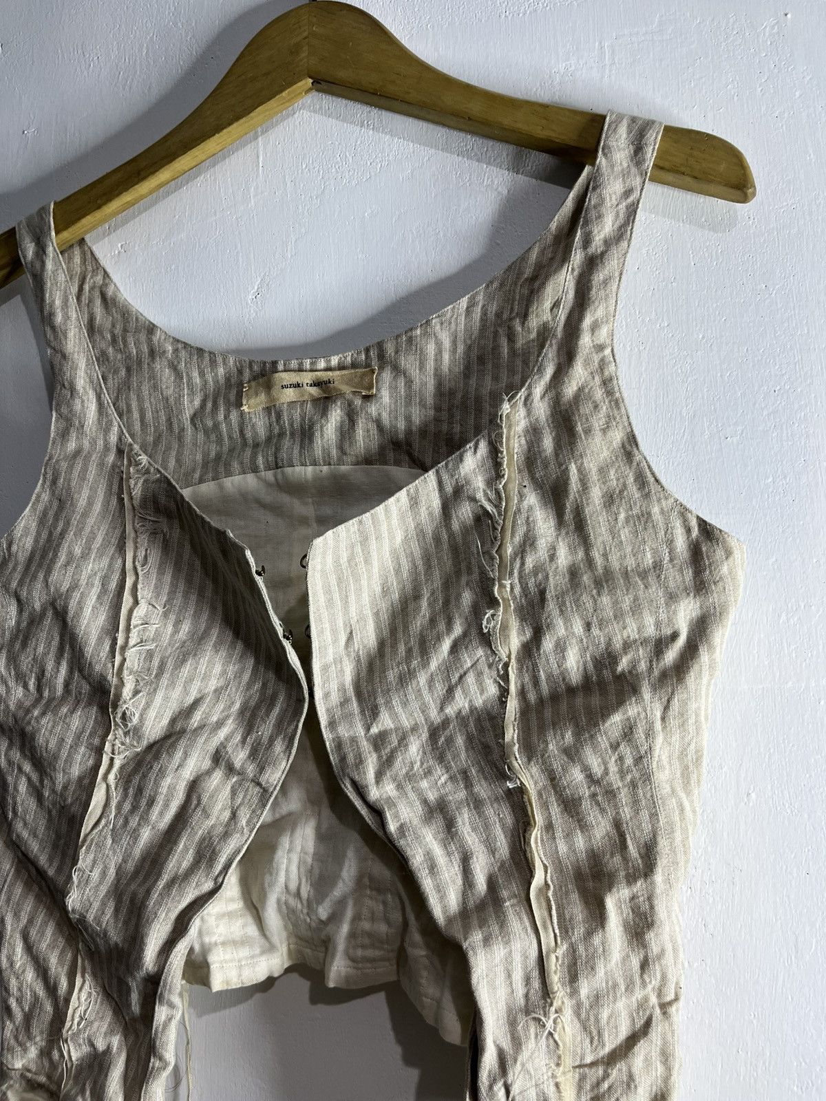 Designer Vintage suzuki takayuki archive vest Size S / US 4 / IT 40 - 3 Thumbnail