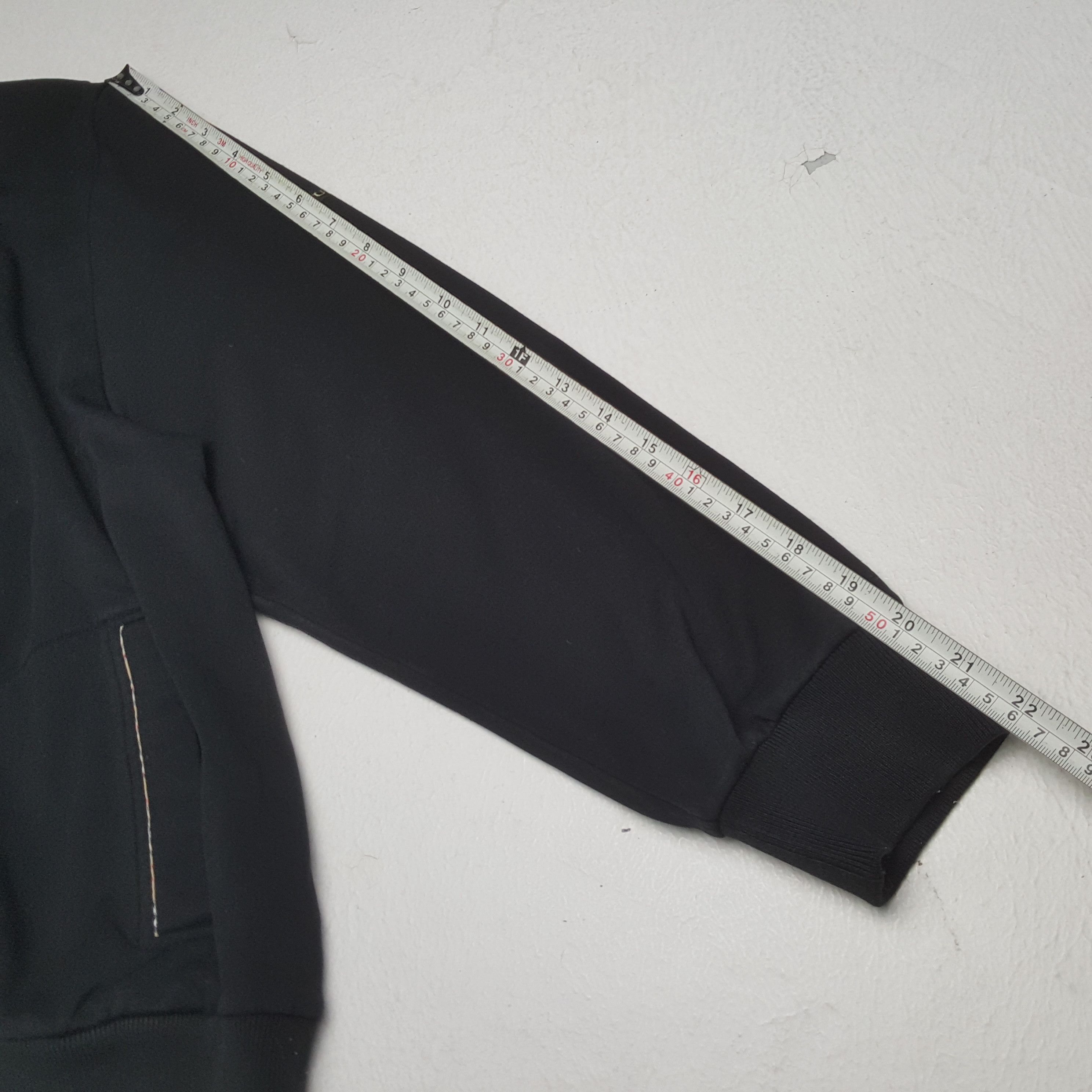 Burberry × Vintage BURBERRY GOLF Fashion Custom Art Half Zipper Sweatshirt Size US M / EU 48-50 / 2 - 6 Thumbnail