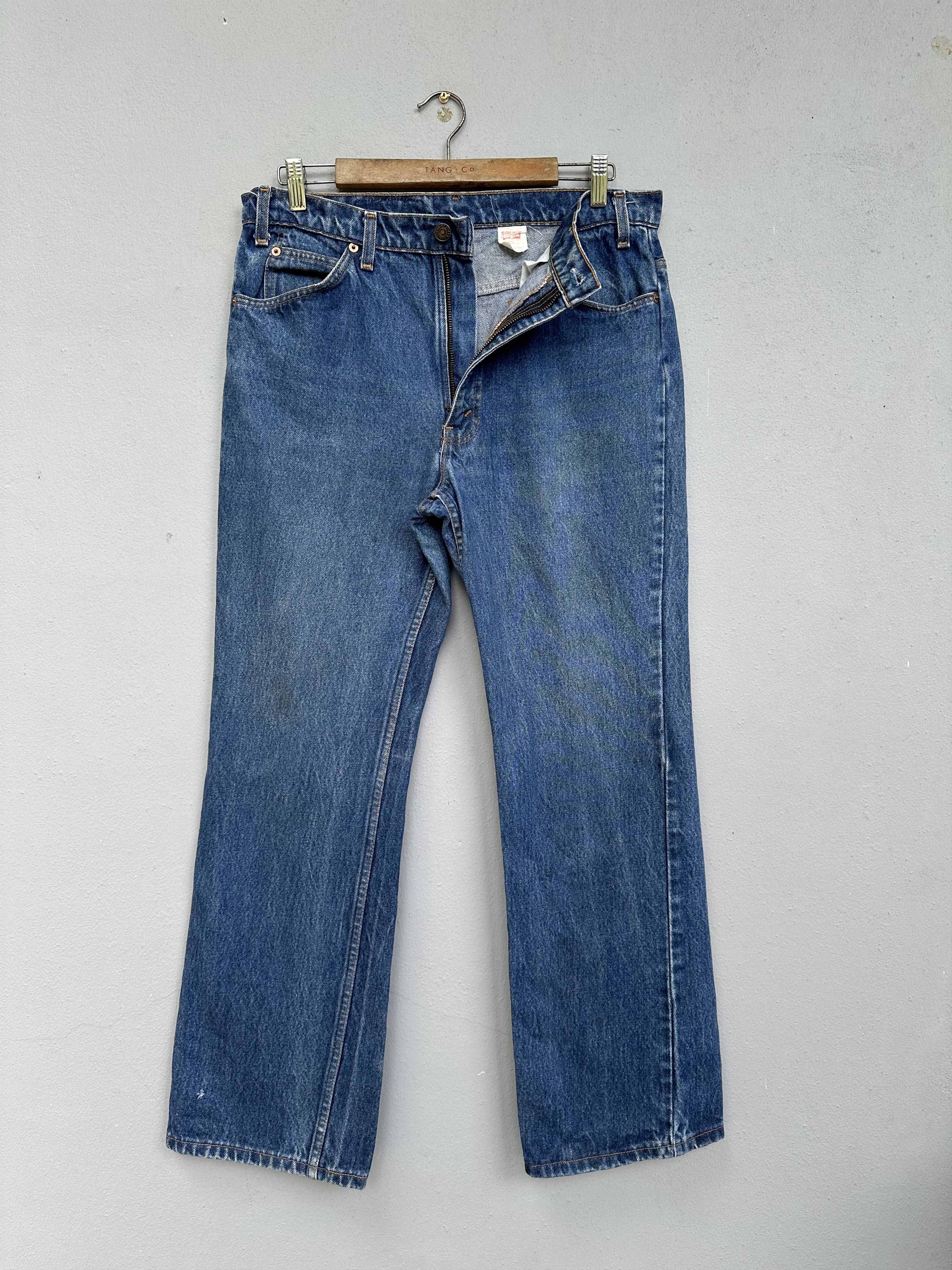 Levi's Rare!! Vintage Levis 517 Scovill Zip Bootcut Flare Jeans Size US 34 / EU 50 - 12 Thumbnail