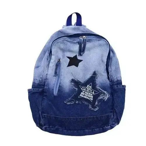 Other Vintage Casual Backpack Unisex School Size ONE SIZE - 4 Thumbnail