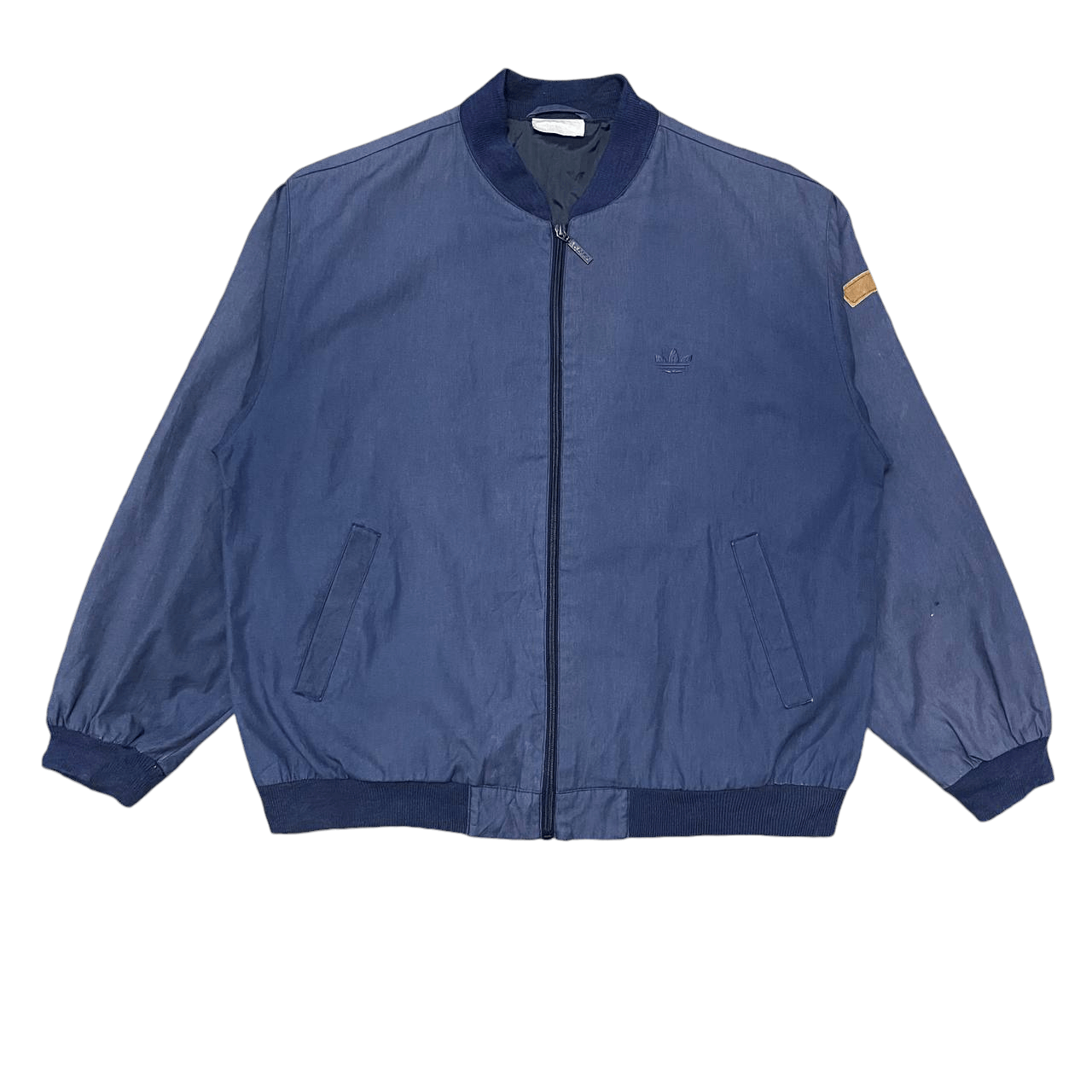 Adidas Vintage 90's Adidas Trefoil Bomber Jacket Size US M / EU 48-50 / 2 - 1 Thumbnail