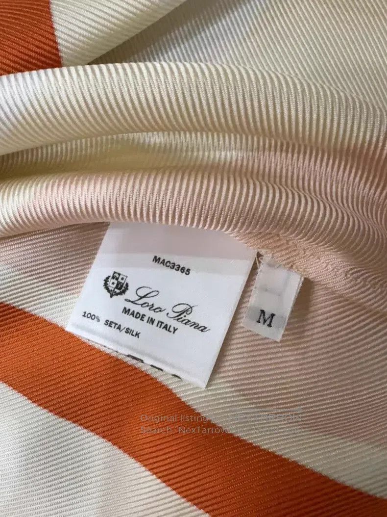 Loro Piana Loro Piana Long-sleeve shirt. 100% mulberry silk Size M / US 6-8 / IT 42-44 - 4 Thumbnail