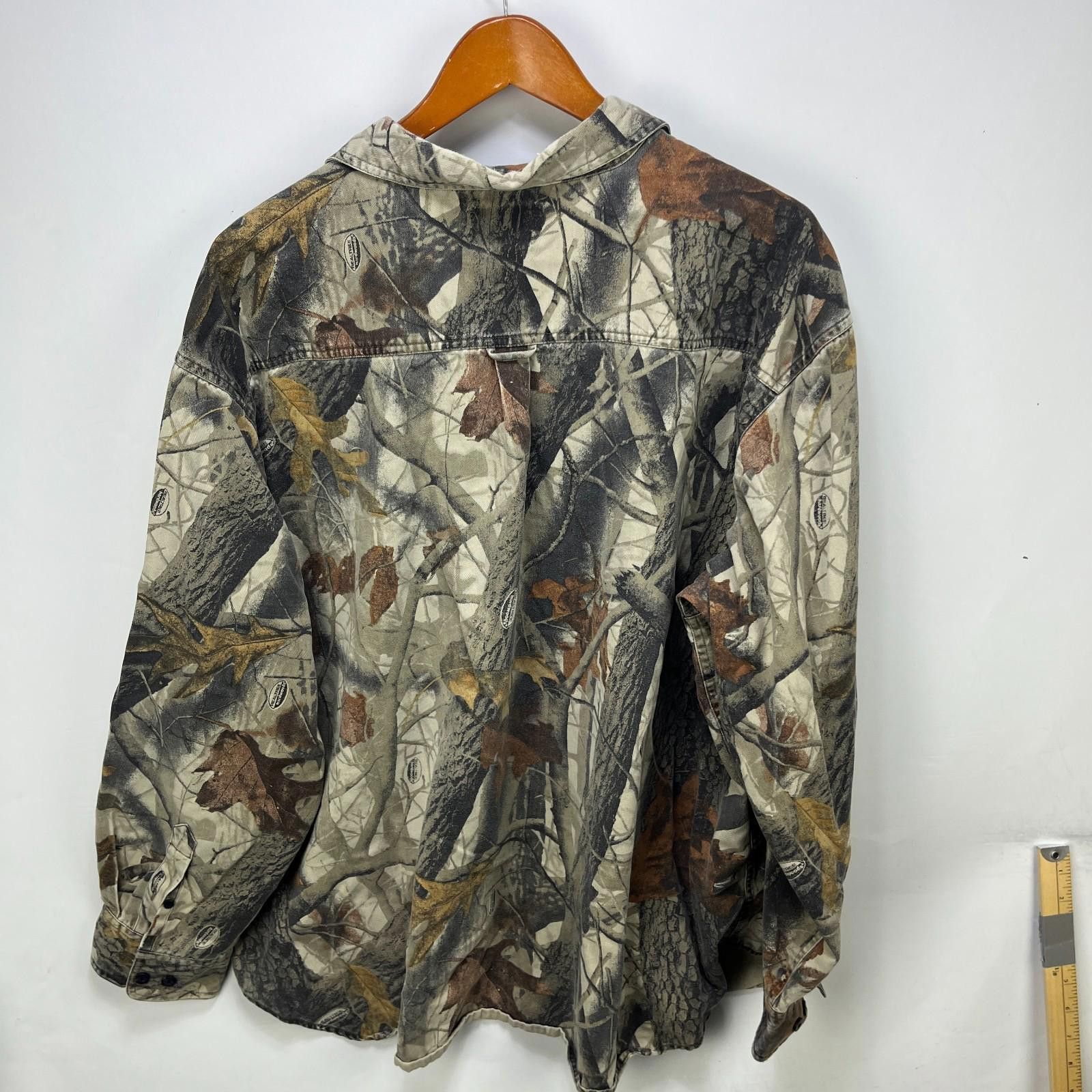 Vintage Vintage Tree Camo Real Button-Up Long Sleeve Shirt 2XL Size US XXL / EU 58 / 5 - 8 Thumbnail
