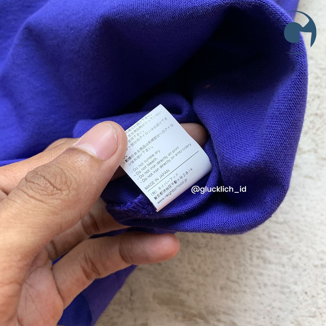 Neighborhood Neighborhood, NH . Tee SS-21 in Blue Size US S / EU 44-46 / 1 - 3 Thumbnail