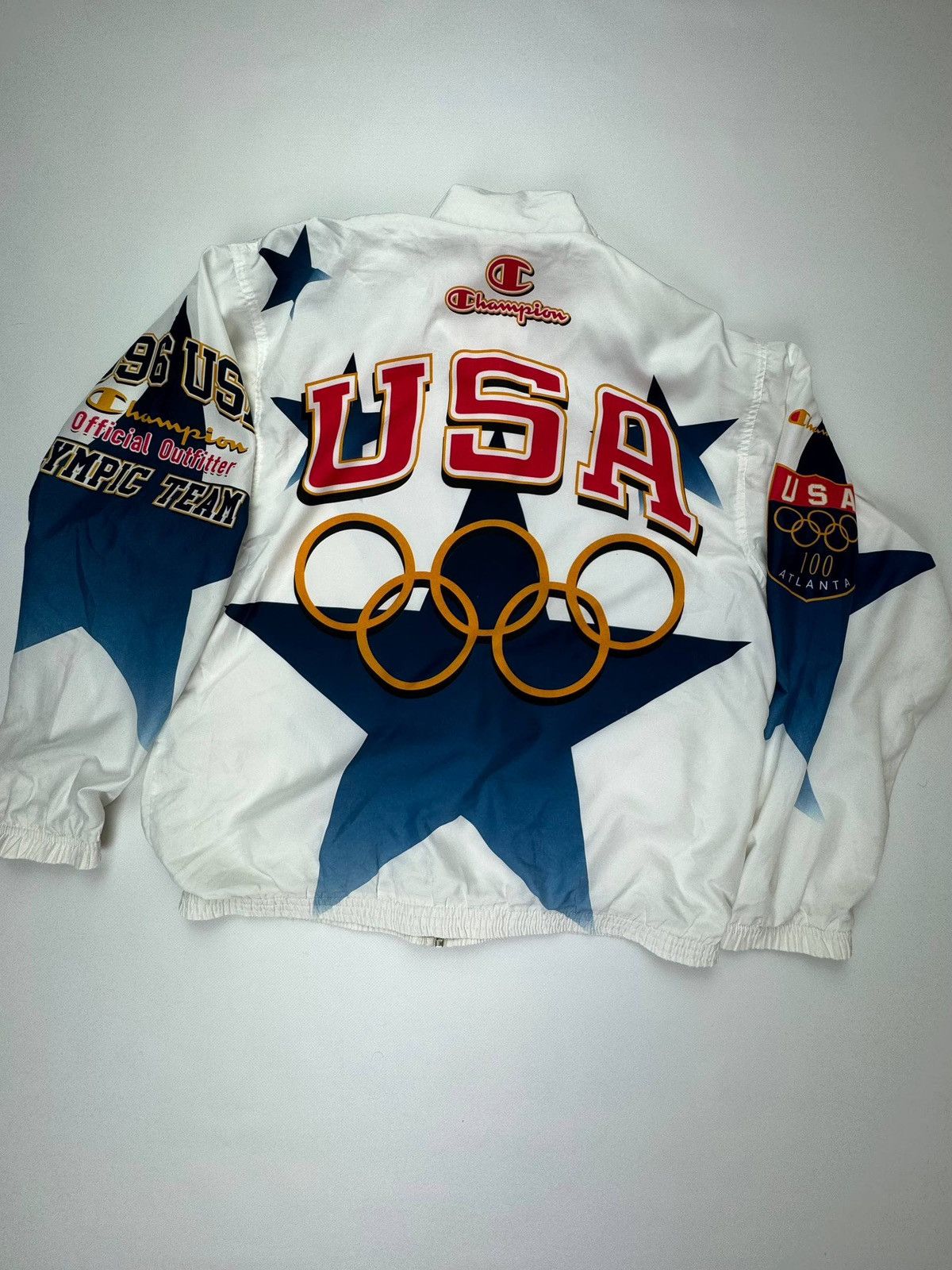 Champion Vintage Champion 1996 USA Olympics Team Jacket Size US L / EU 52-54 / 3 - 1 Thumbnail