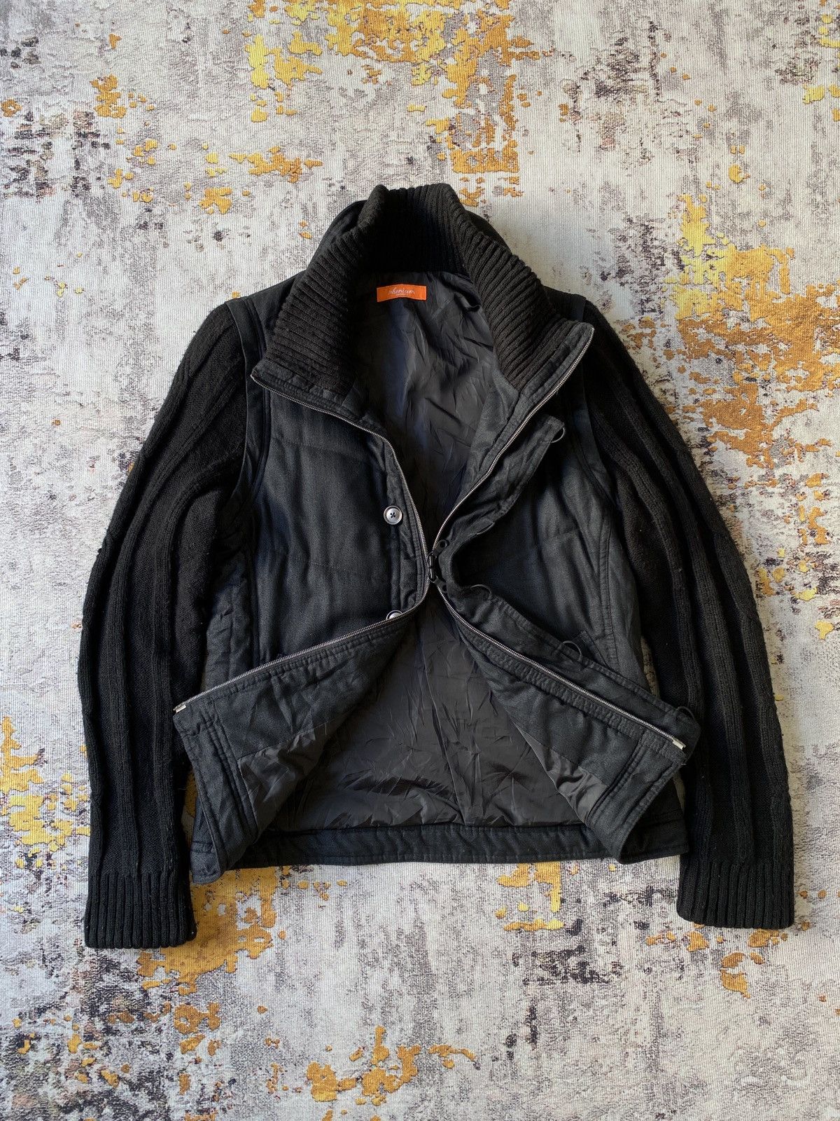 14th Addiction Phenium Hideaways Two Way Jacket Sleeve Knit Design Size US M / EU 48-50 / 2 - 3 Thumbnail