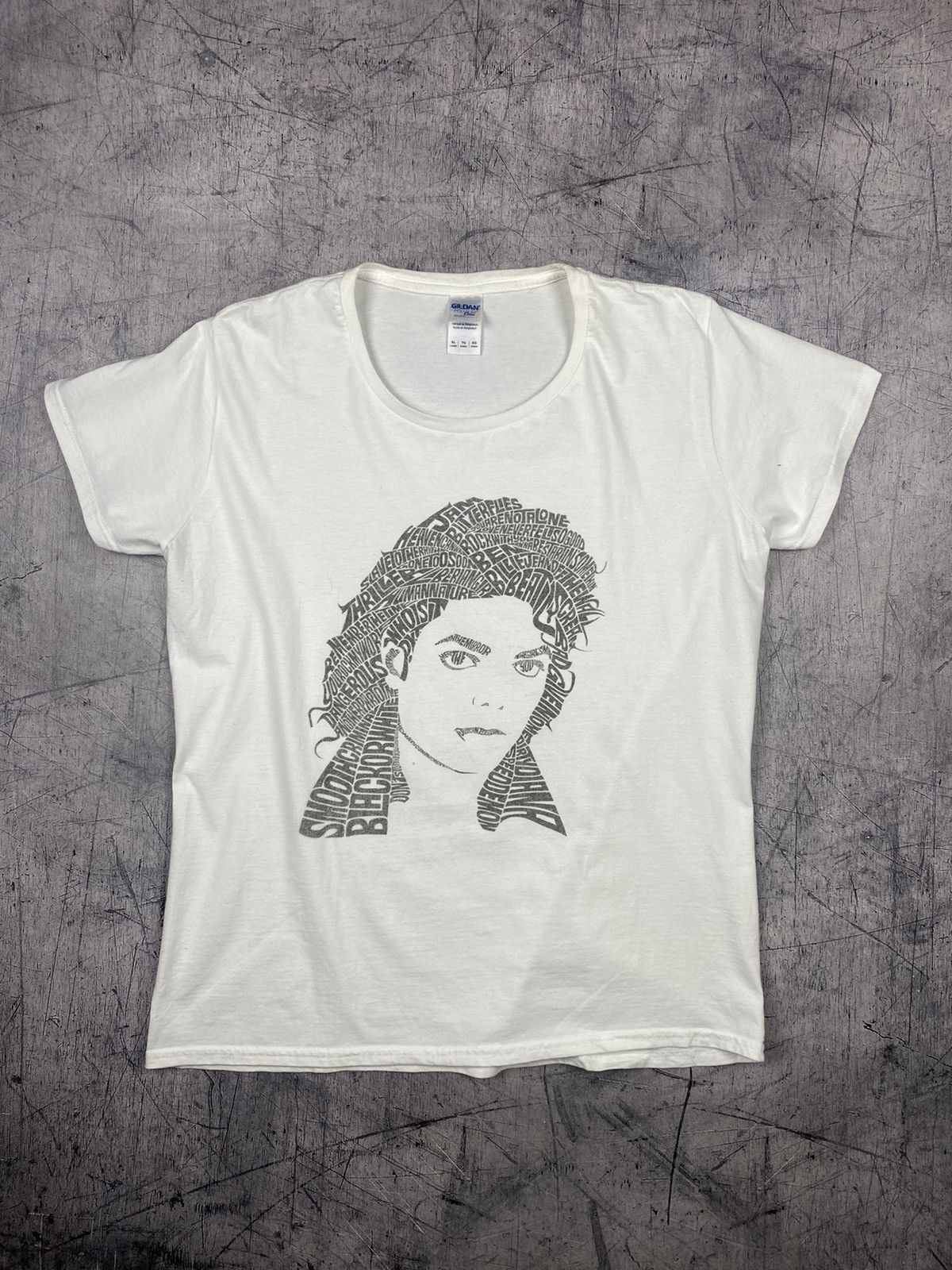 Band Tees × Michael Jackson × Vintage Vintage Michael Jackson Y2K Tee T Shirt Size XL / US 12-14 / IT 48-50 - 2 Thumbnail