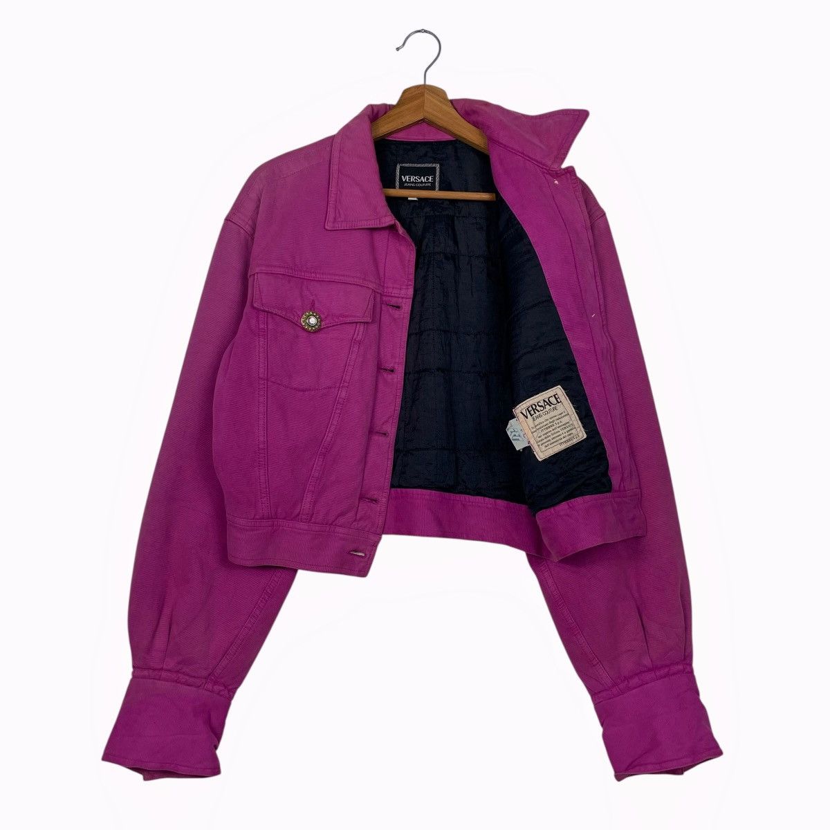 Versace Versace Jeans Couture Denim Jacket Size M / US 6-8 / IT 42-44 - 9 Thumbnail