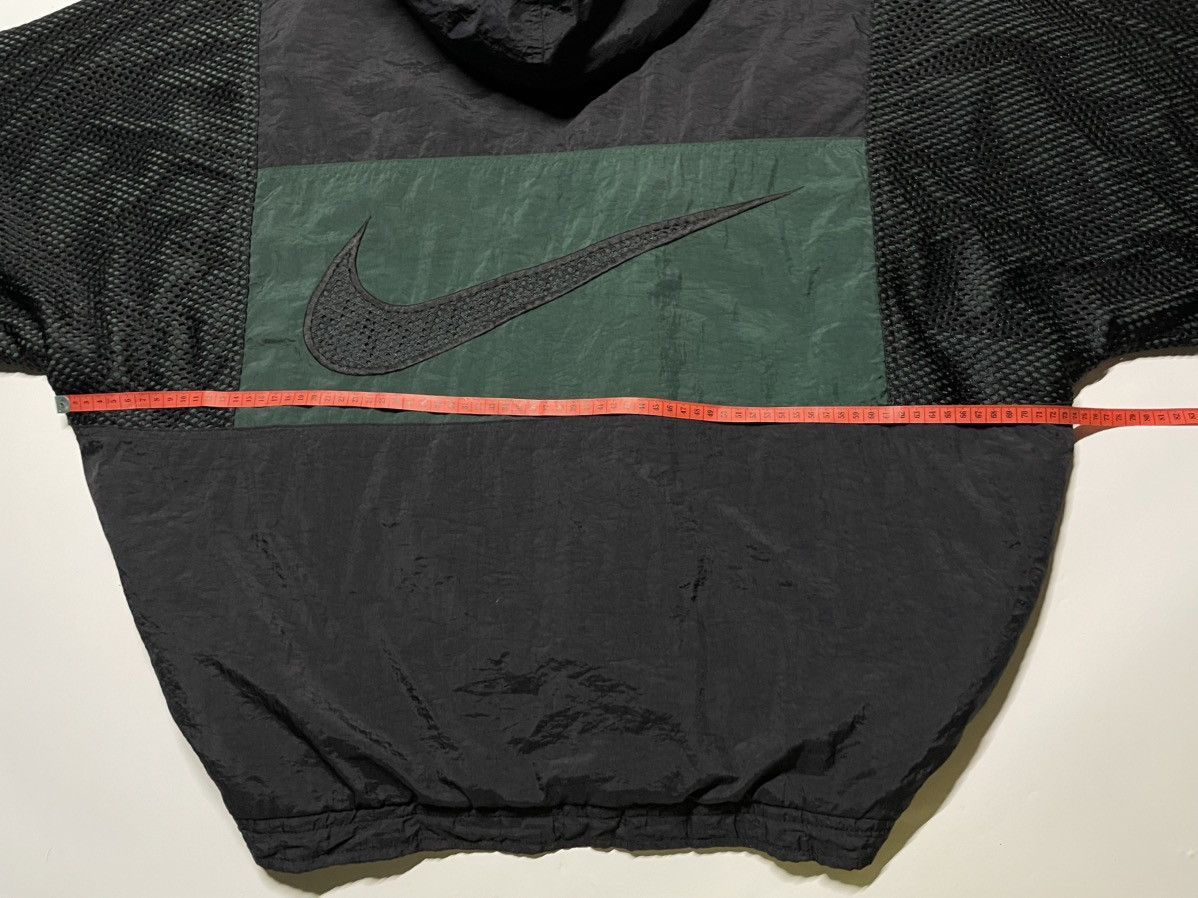 Nike × Vintage Nike Air 90s Hooded Lightweight Winter Swoosh puffer Jacket Size US XL / EU 56 / 4 - 22 Thumbnail
