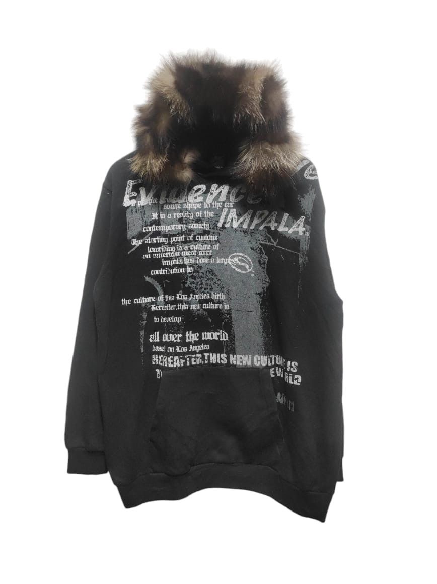 Hysteric Glamour Impala Poem Fur Hoodie i6w9 LGB style Size US XL / EU 56 / 4 - 2 Thumbnail