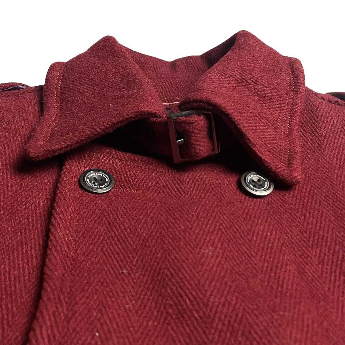 If Six Was Nine × Le Grande Bleu (L.G.B.) × Nicole Club 🇯🇵 NICOLE CLUB FOR MEN DOUBLE BREASTED WOOL JACKET Size US M / EU 48-50 / 2 - 3 Thumbnail