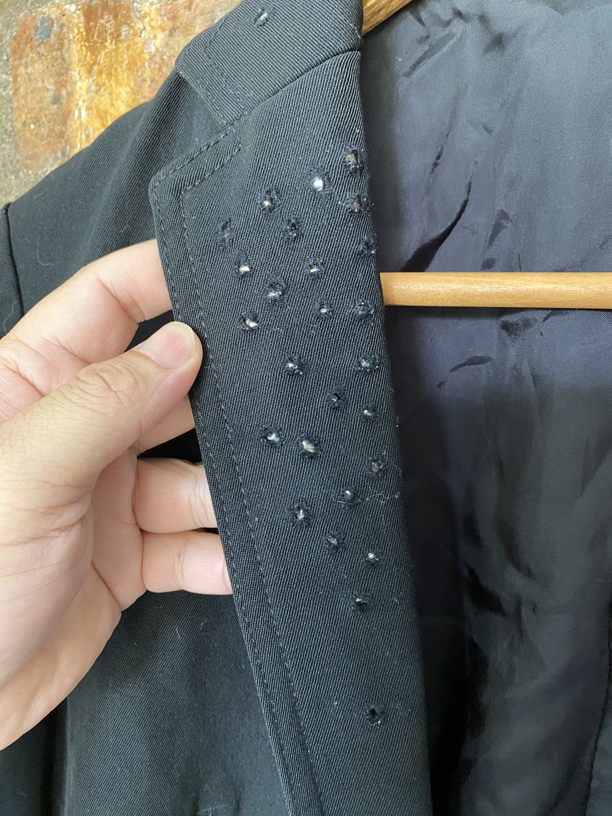 CABANE de ZUCCa Punk hidden collar Stud jacket wool Size US M / EU 48-50 / 2 - 8 Thumbnail