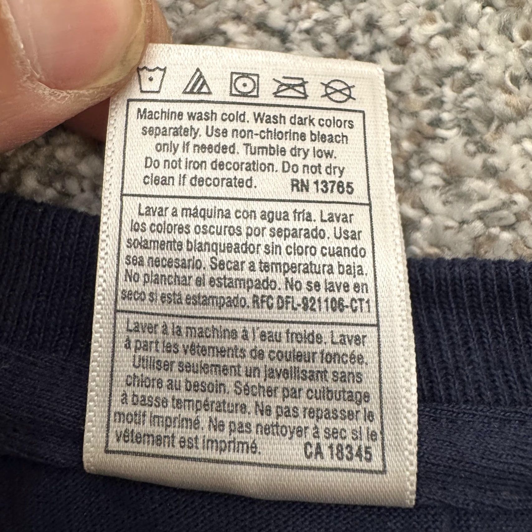 Fruit Of The Loom Fruit of the Loom Shirt Mens XL Navy Blue Teacher Tee Those Who Can Do More Size US XL / EU 56 / 4 - 6 Thumbnail