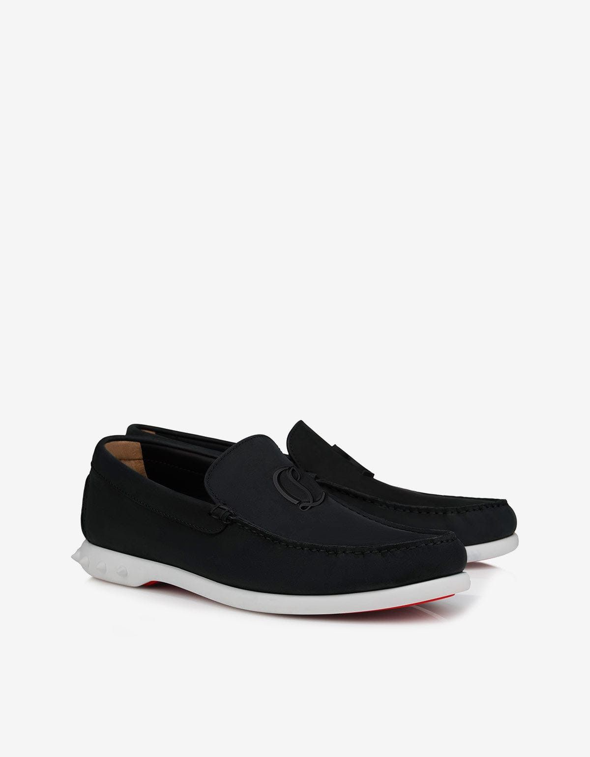 Christian Louboutin Christian Louboutin Black Moonkel Loafers Size US 9 / EU 42 - 1 Thumbnail