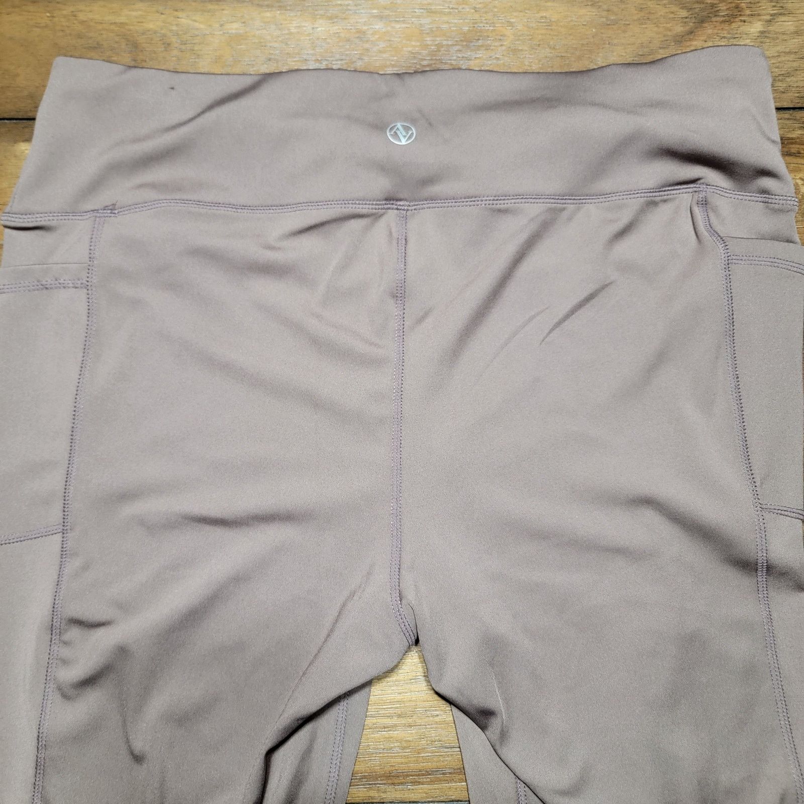 Other Adrienne Vittadini Sport Brown Leggings - Size 3X Size 37" - 4 Thumbnail