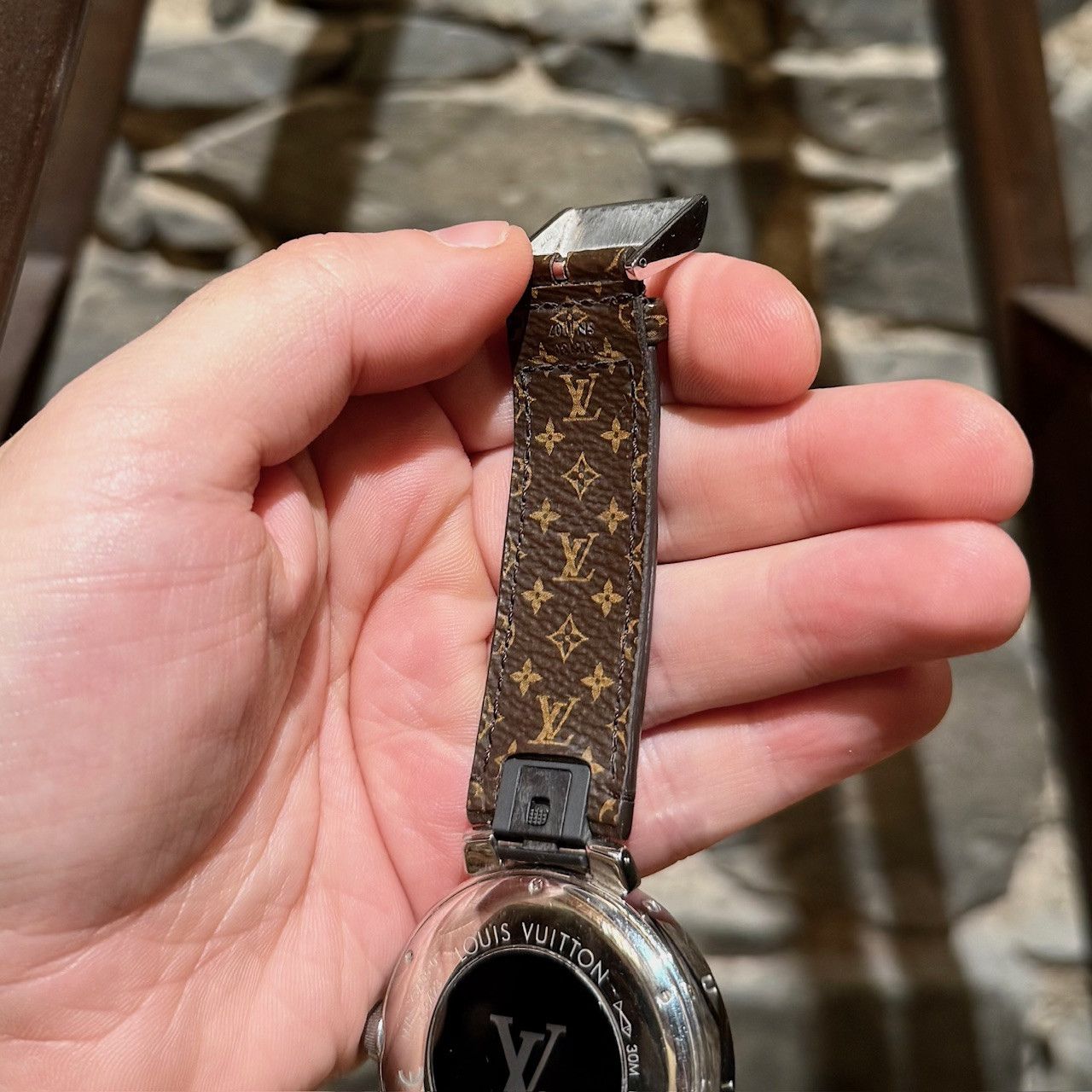 Louis Vuitton Louis Vuitton QA050 Tambour Horizon Monogram Watch Size ONE SIZE - 13 Thumbnail