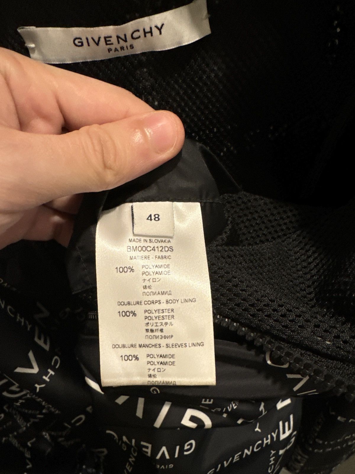 Givenchy Givenchy/Crossword Windbreaker/Rain Jacket Size US M / EU 48-50 / 2 - 4 Thumbnail