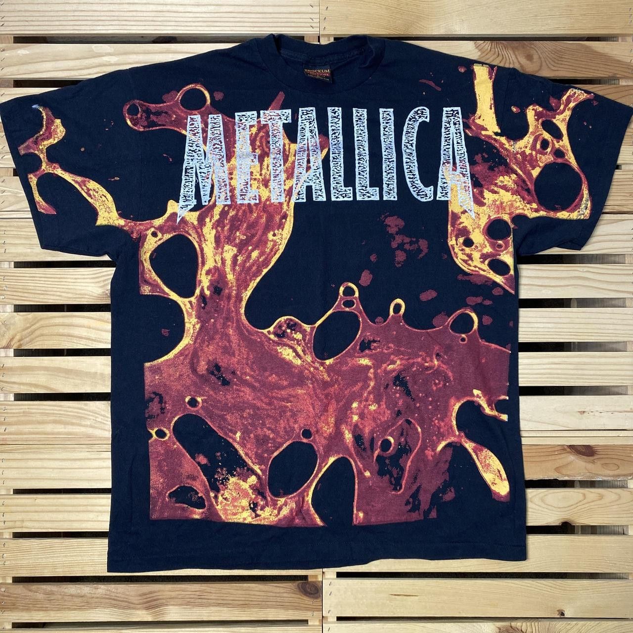 Brockum Modern Reproduction Metallica Black AOP Band Tee Size XL Size US XL / EU 56 / 4 - 1 Thumbnail