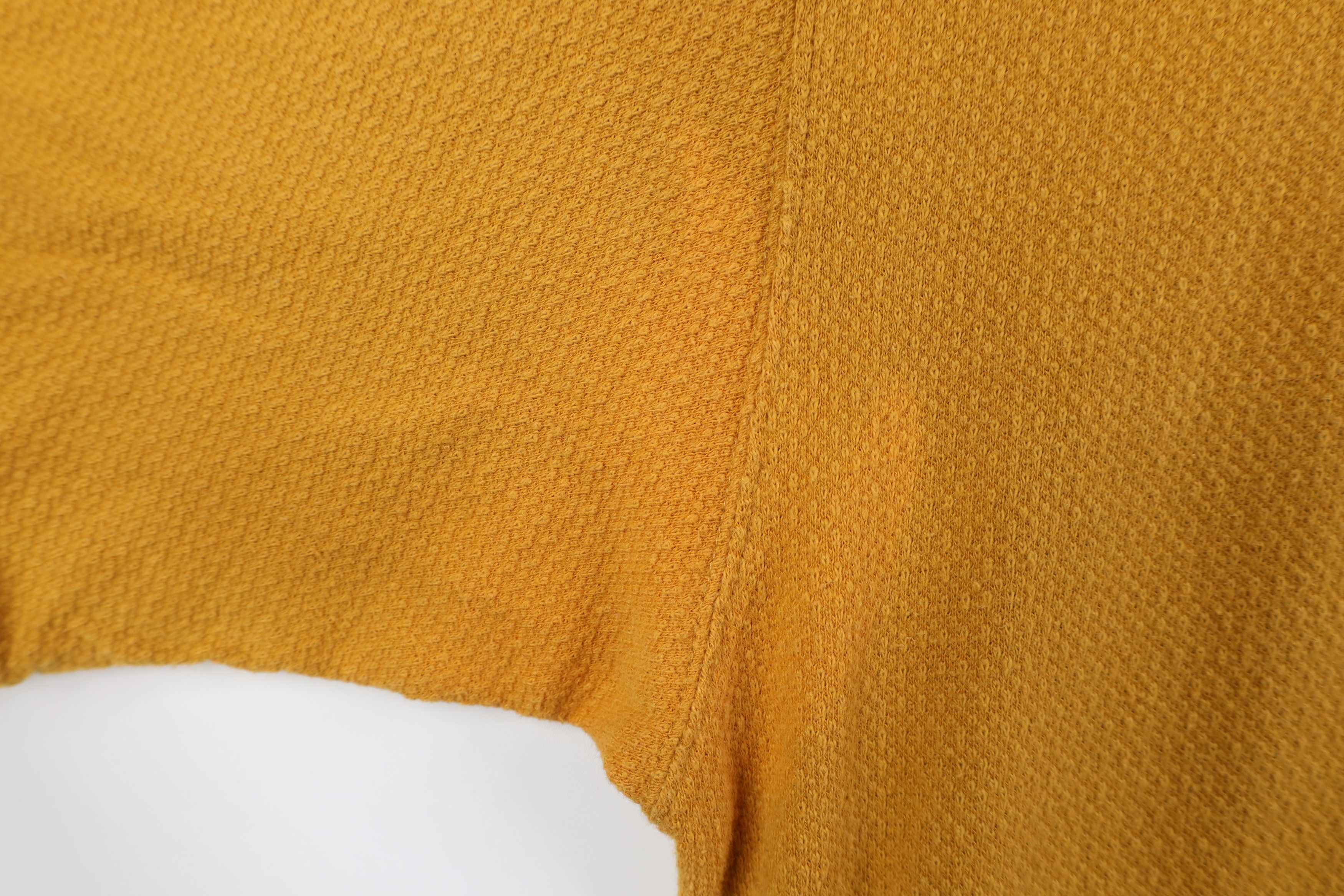 Vintage Vintage 90s Streetwear Thermal Knit Pigment Dye T-Shirt Size US XL / EU 56 / 4 - 5 Thumbnail