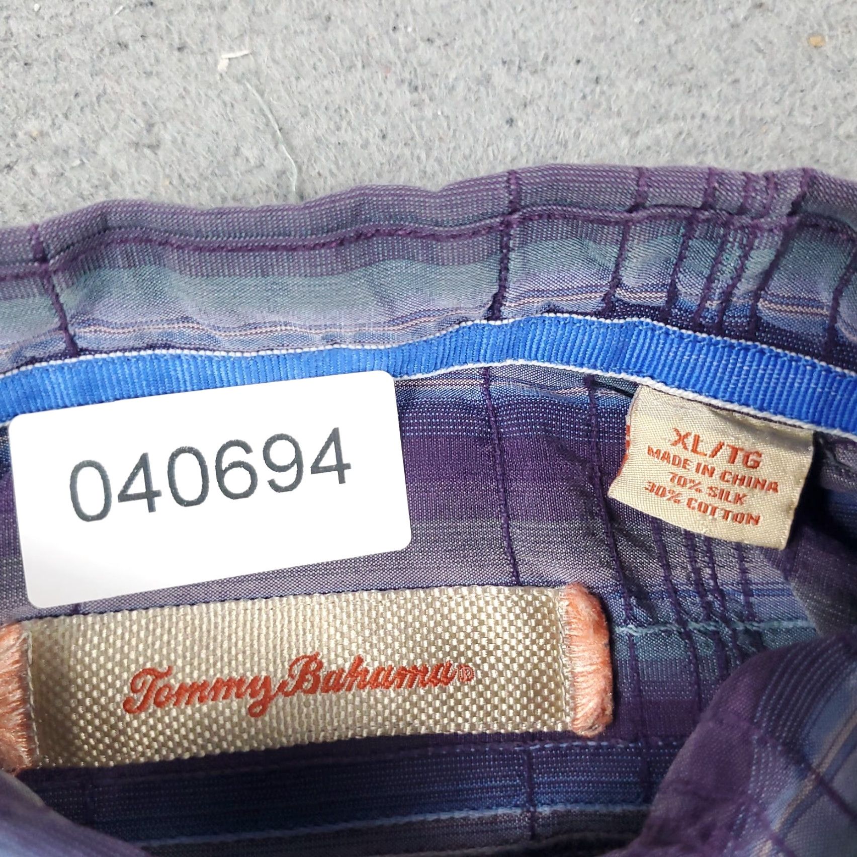 Tommy Bahama VINTAGE Tommy Bahama Shirt Mens XL Purple Striped Hawaiian Button Up Short Sleeve Size US XL / EU 56 / 4 - 6 Thumbnail