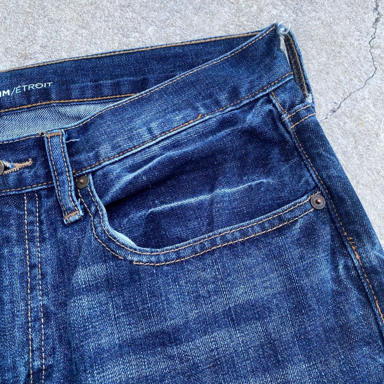 Old Navy Vintage Old Navy Slim Distressed Denim Size US 32 / EU 48 - 10 Thumbnail