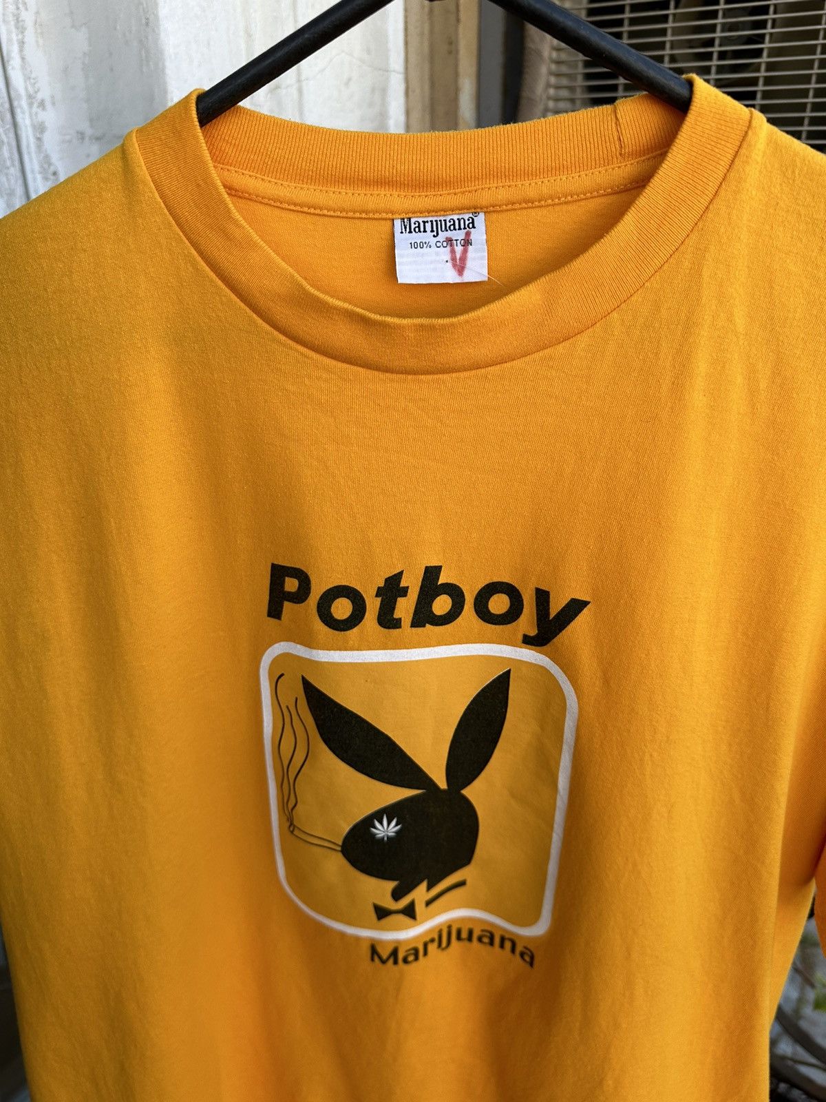 Other Vintage Marijuana T-shirt cannabis like Marlboro potboy Size US XL / EU 56 / 4 - 3 Thumbnail