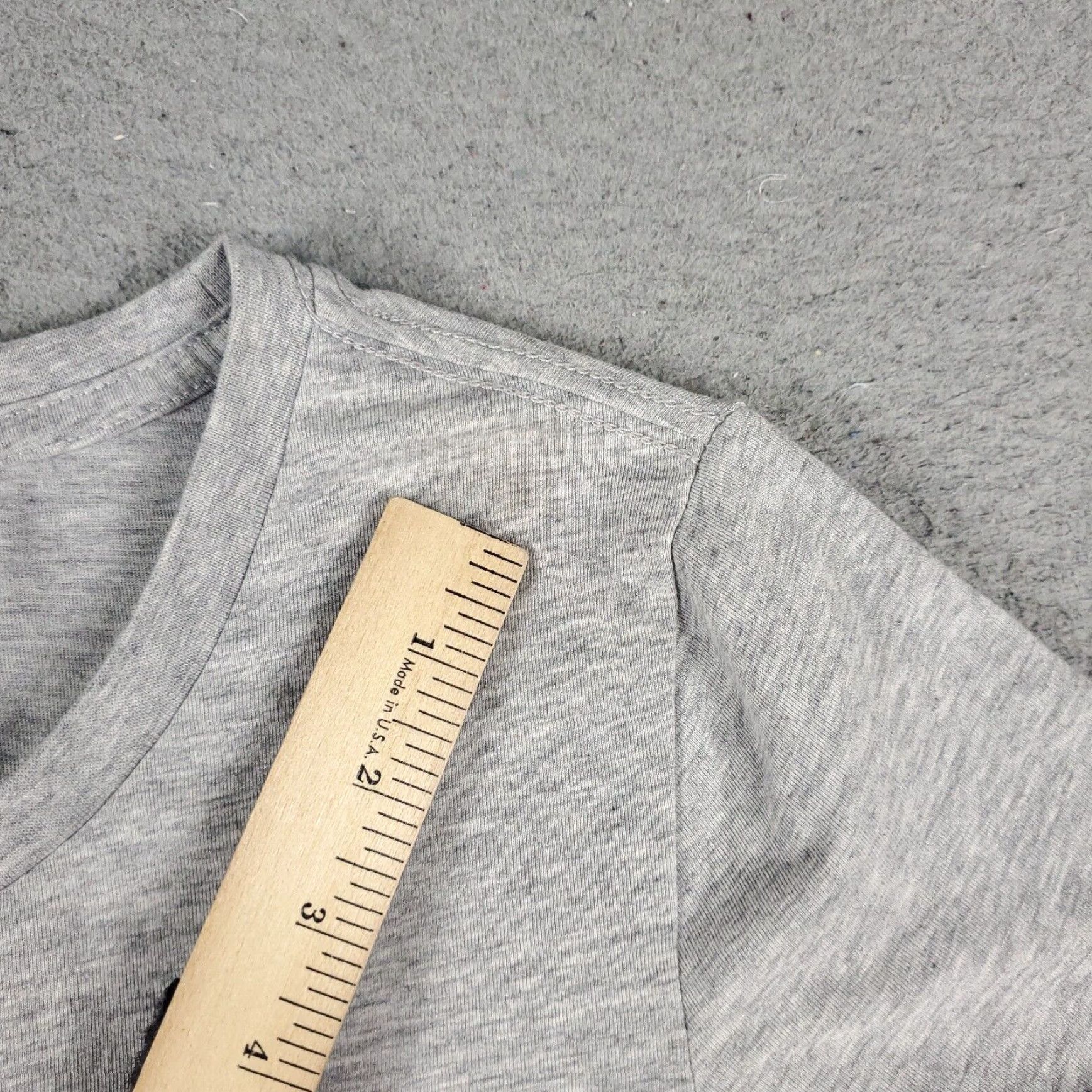 Puma PUMA Women's Gray Short Sleeve Logo T-Shirt Size Small Casual Size S / US 4 / IT 40 - 4 Thumbnail