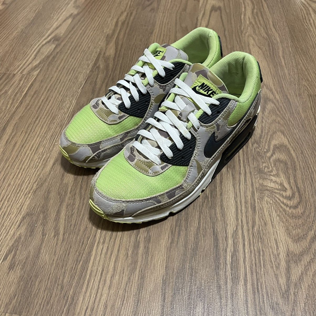Nike Nike Air Max 90 Ghost Green Camo CW4039-300 Men's Size 11 Size US 11 / EU 44 - 2 Thumbnail