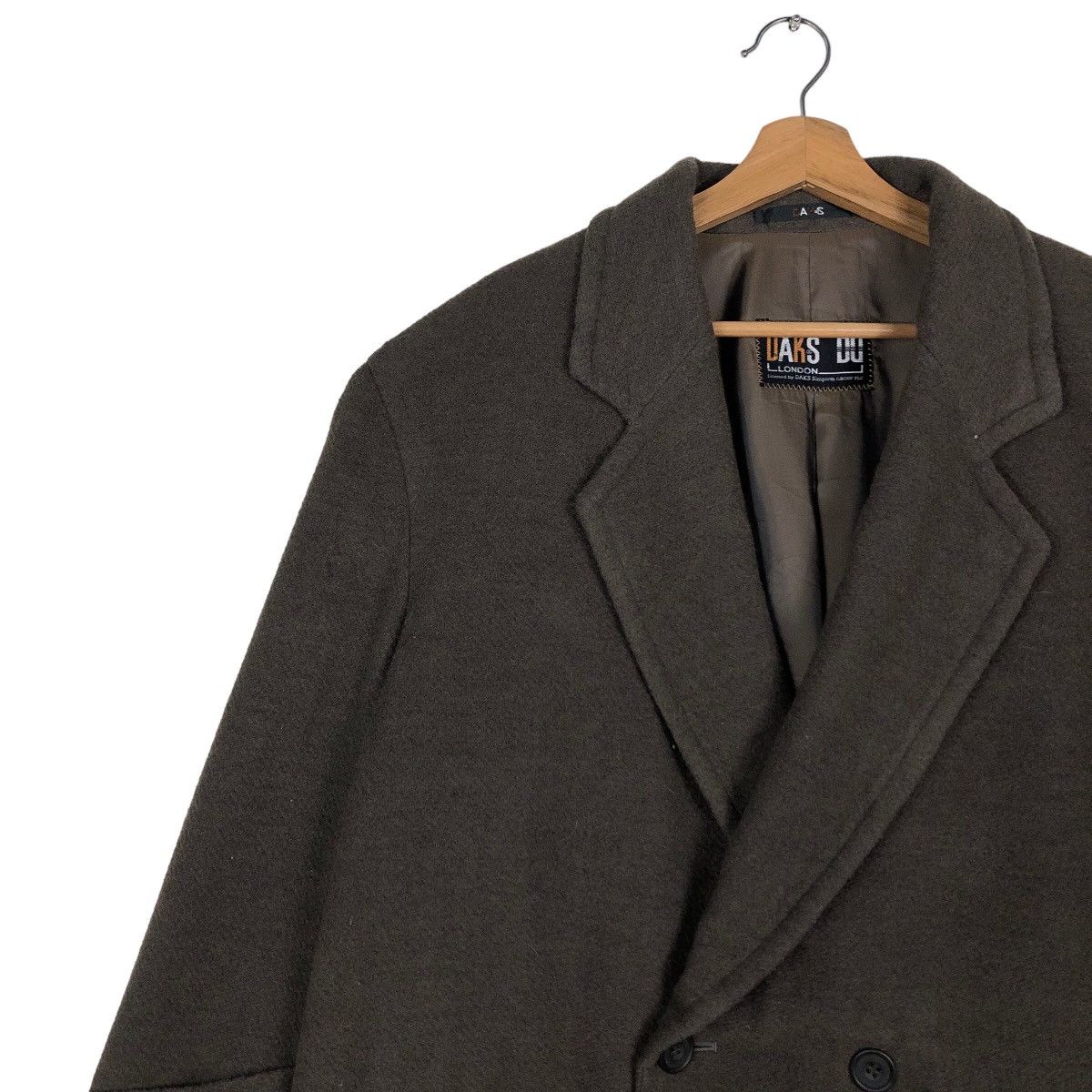 Japanese Brand 🔥Vintage Wool Double Breast Jacket Belt Daks London Size US L / EU 52-54 / 3 - 7 Thumbnail