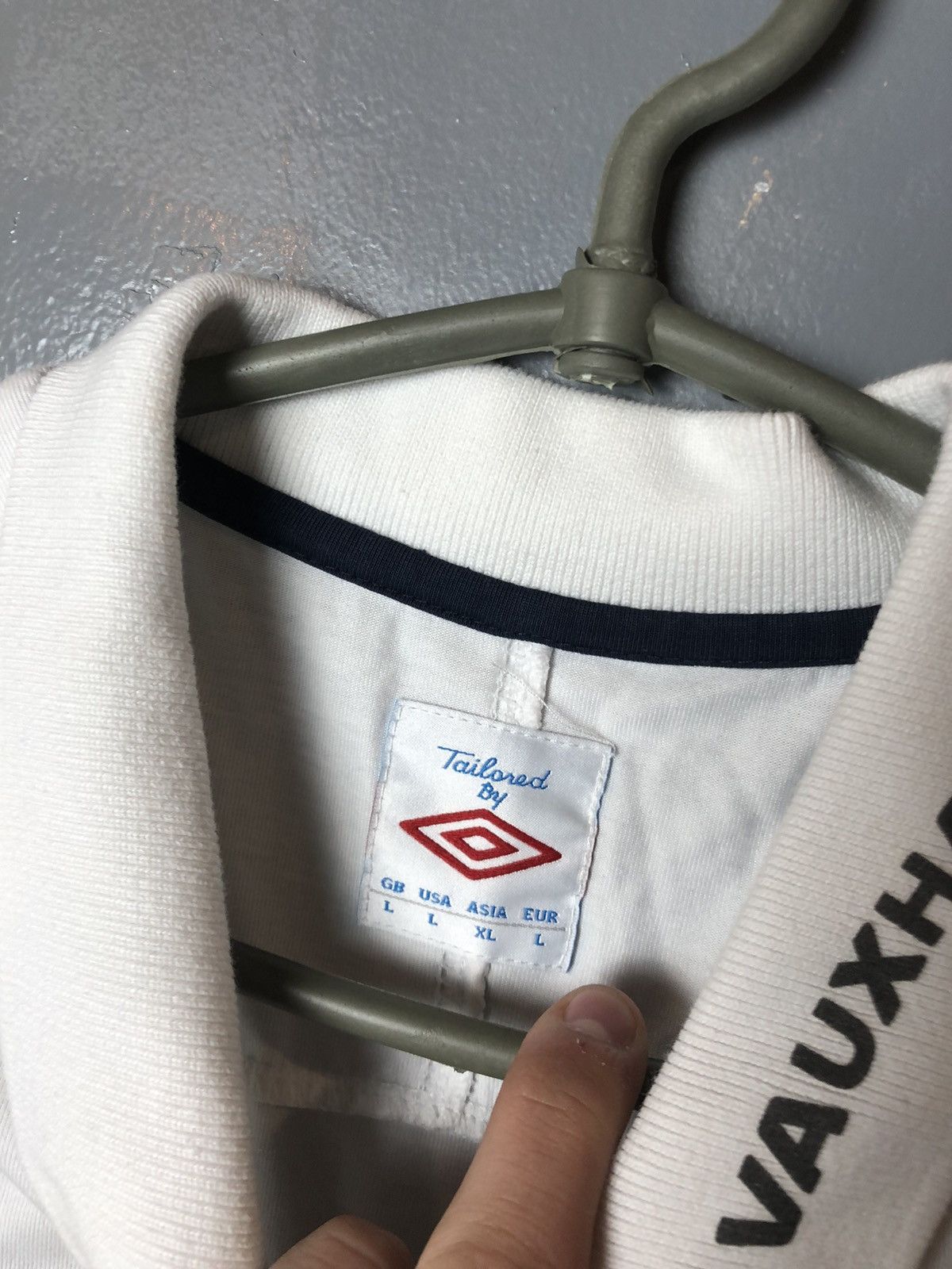 Vintage Vintage men’s soccer jersey Umbro Wales size L Size US L / EU 52-54 / 3 - 6 Thumbnail