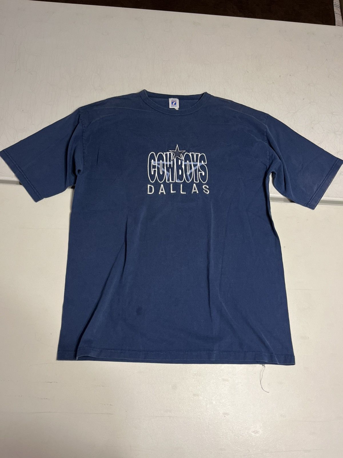 NFL × Vintage Vintage 90s Dallas cowboys shirt Size US XL / EU 56 / 4 - 1 Thumbnail