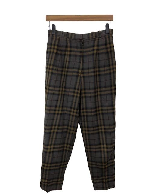 Vintage Vintage Plaid Tartan Wool Pant Size US 28 / EU 44 - 1 Thumbnail