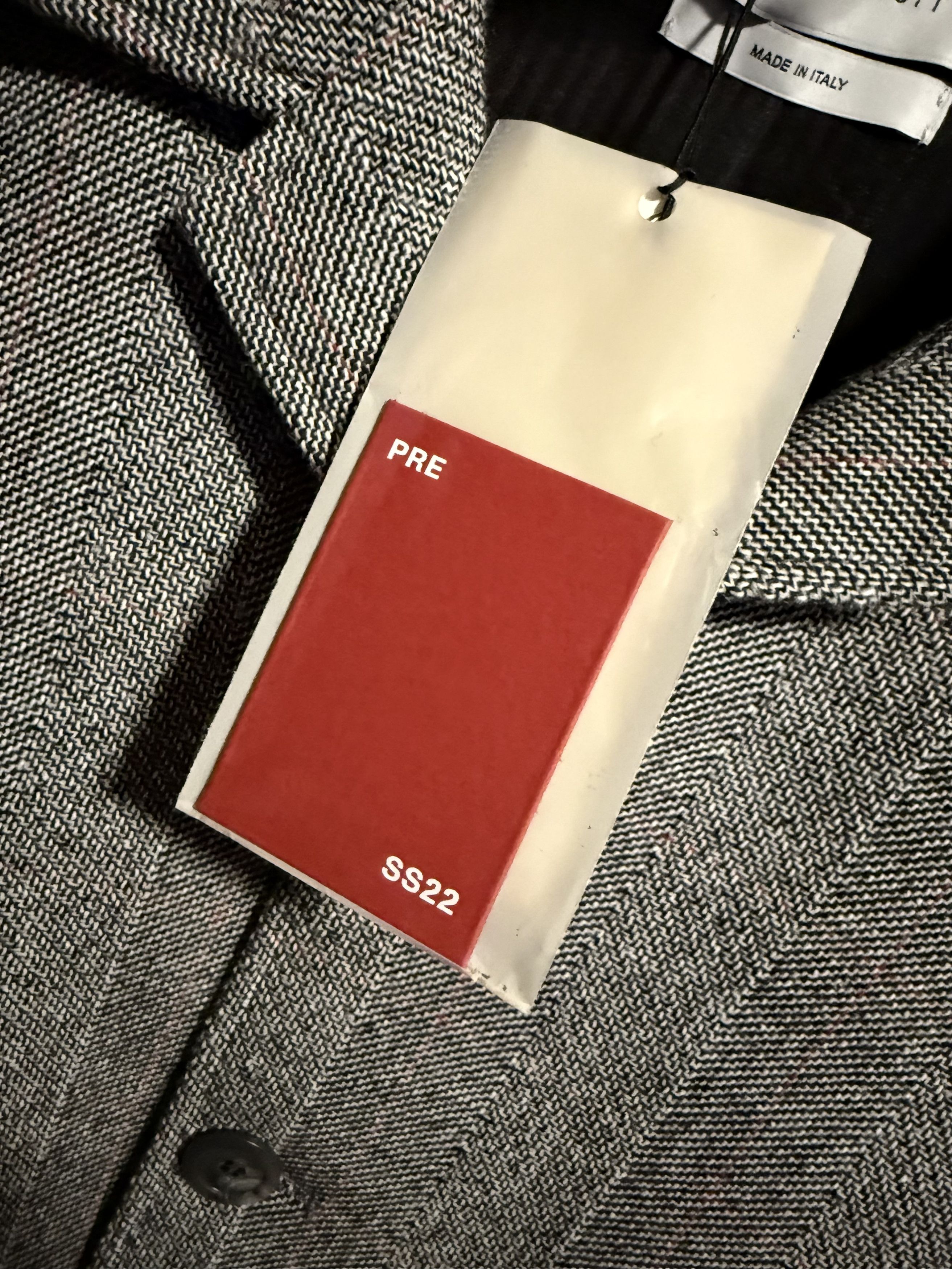 John Elliott John Elliott Hemi Short Coat Turin Check - 1 / Small Size US S / EU 44-46 / 1 - 7 Thumbnail