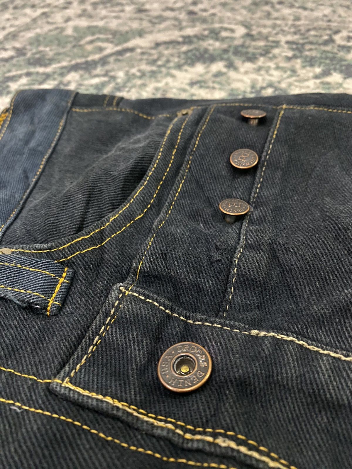 20471120 20471120 PAPER “Recycouture” Reconstructed Denim Size US 35 - 15 Thumbnail