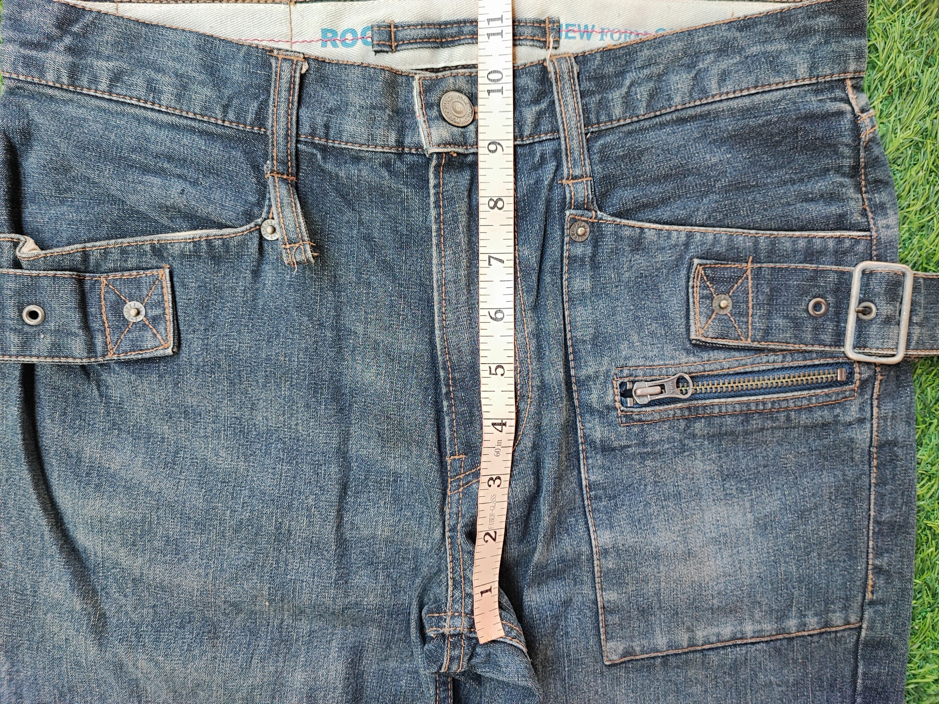 Kapital Ppfm vintage y2k grunge faded blue skater baggy jeans Size US 30 / EU 46 - 5 Thumbnail