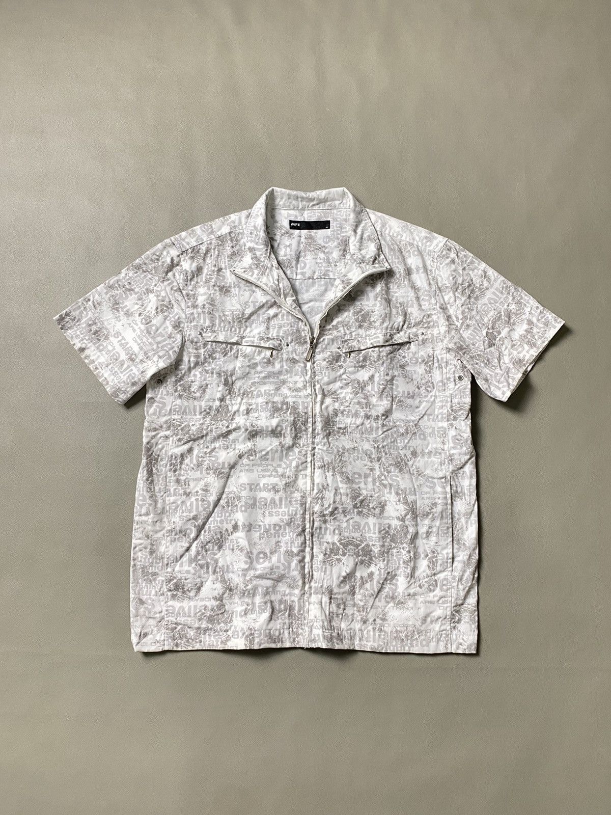 Beauty Beast × Hysteric Glamour × Japanese Brand MFE Poem Punk Zip Shirt Size US M / EU 48-50 / 2 - 1 Thumbnail