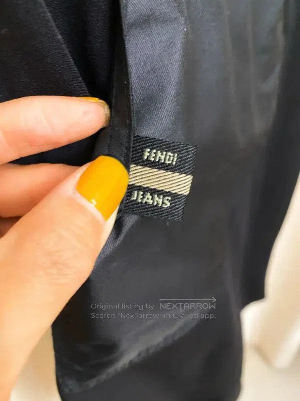 Fendi Fendi Black Long Polyester Dress for Women . Size M / US 6-8 / IT 42-44 - 7 Thumbnail