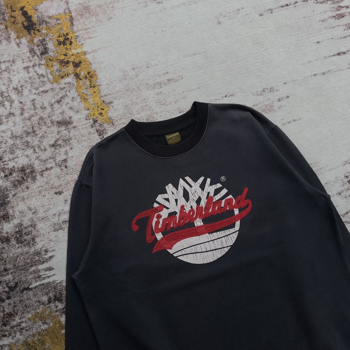 Timberland VINTAGE TIMBERLAND BIG LOGO WORK WEAR SWEATSHIRT Size US L / EU 52-54 / 3 - 3 Thumbnail