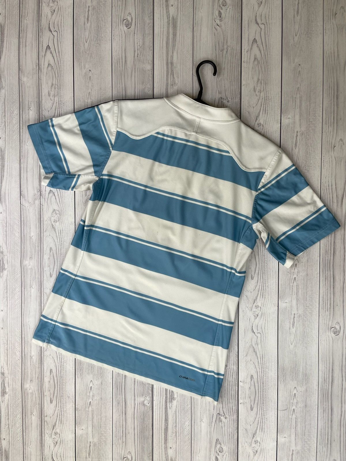 Adidas Vintage adidas Argentina rugby jersey size M striped Size US M / EU 48-50 / 2 - 8 Thumbnail