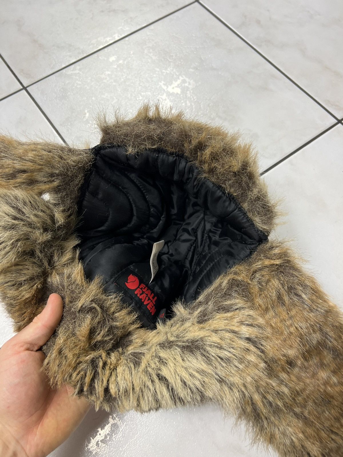 Fjallraven Vintage Fjall Raven nordic heater fur trapper hat cap y2k Size 36 - 12 Thumbnail