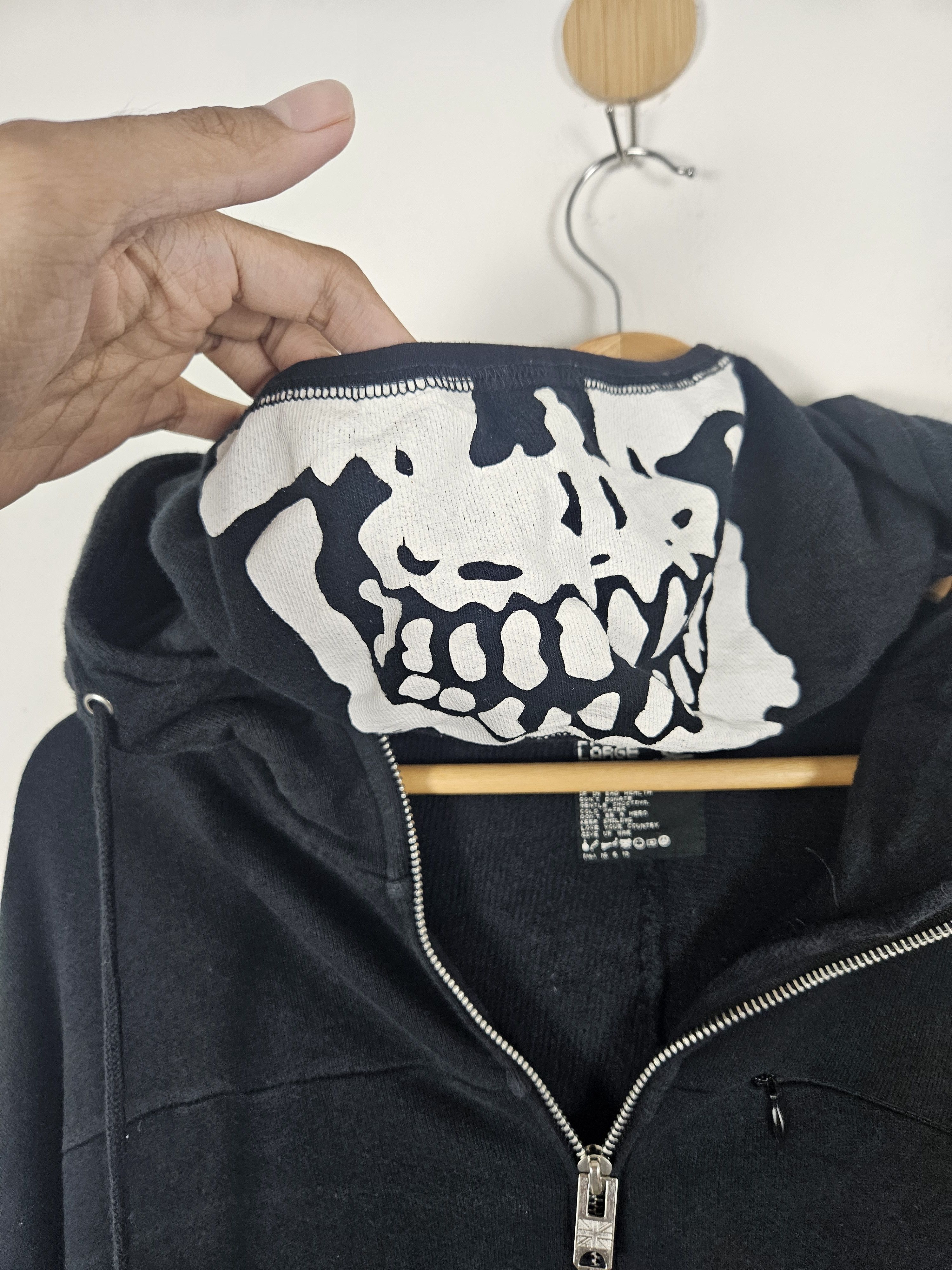 Japanese Brand × PPFM × Seditionaries 90s PPFM Skull Face Mask Hoodie Size US L / EU 52-54 / 3 - 4 Thumbnail