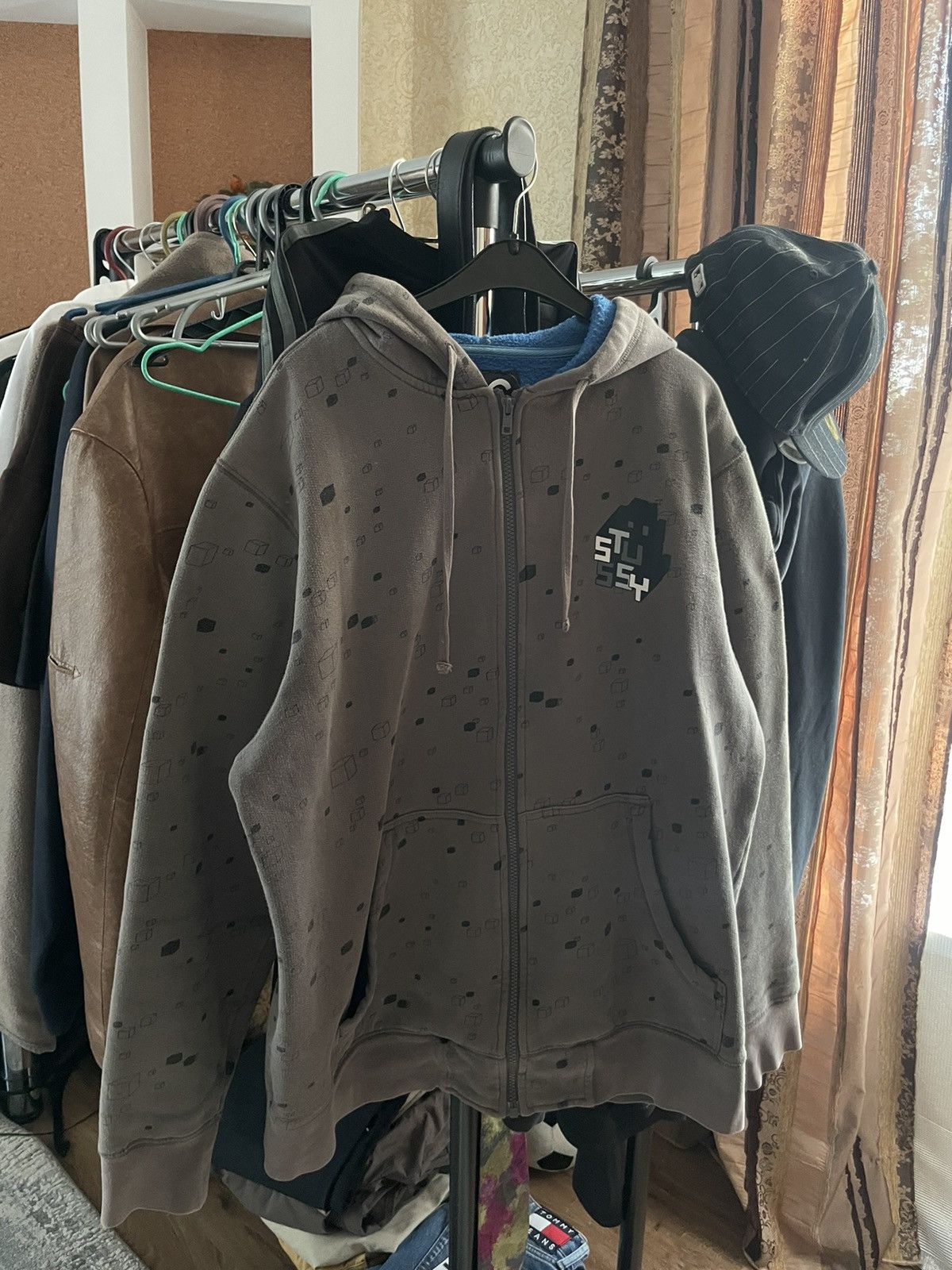 Other Vintage Stussy zip-up hoodie Size US XL / EU 56 / 4 - 3 Thumbnail