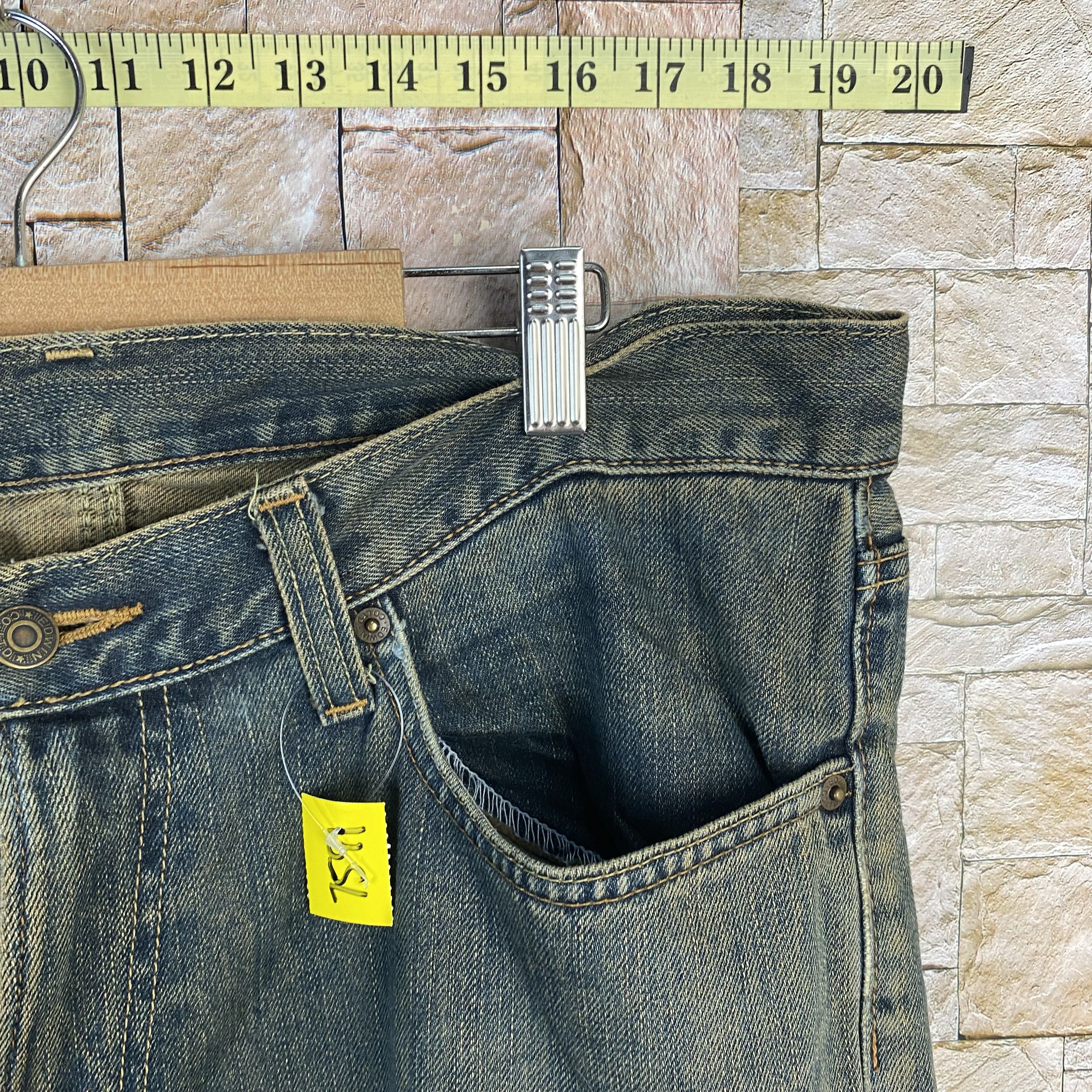 Edwin Edwin vintage Blue Denim Pants #7591 Size US 35 - 7 Thumbnail