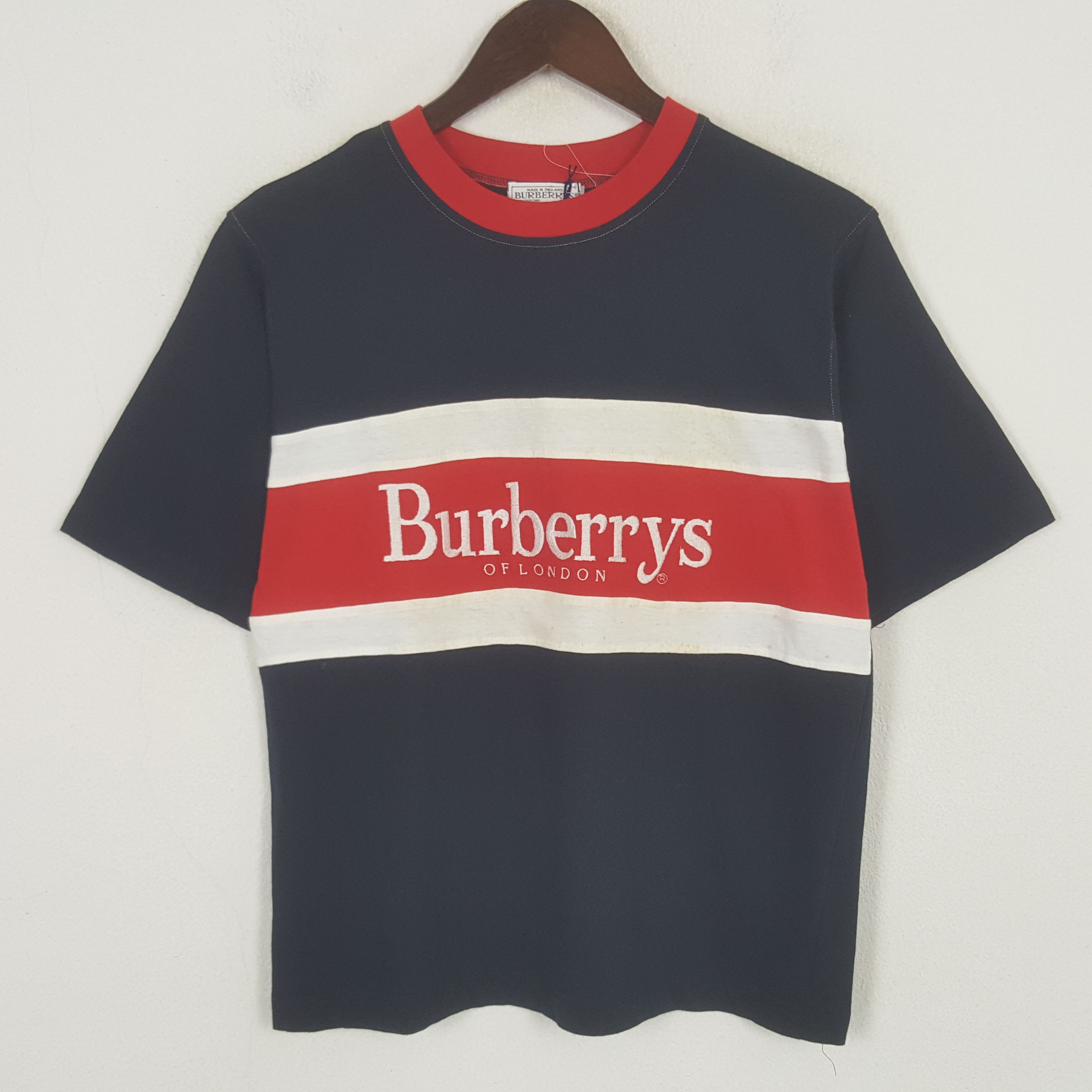 Burberry Vintage Burberrys of London Tshirt Size US M / EU 48-50 / 2 - 1 Thumbnail