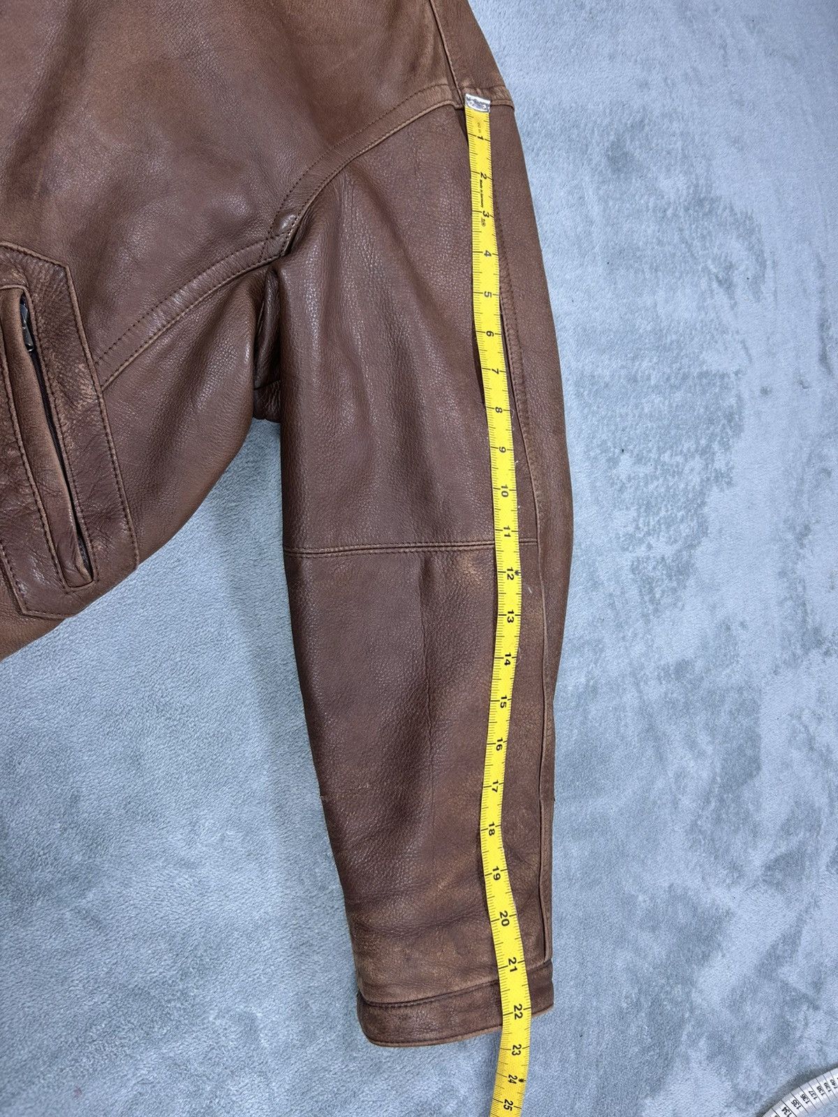 Issey Miyake Vintage Issey Miyake Bomber Leather Jacket. J0128 Size US L / EU 52-54 / 3 - 24 Thumbnail