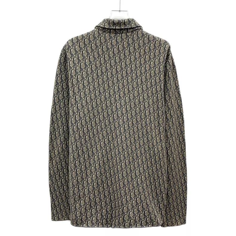 Dior Dior Grey-brown logo jacquart full-print cotton lapel sing Size US S / EU 44-46 / 1 - 2 Thumbnail