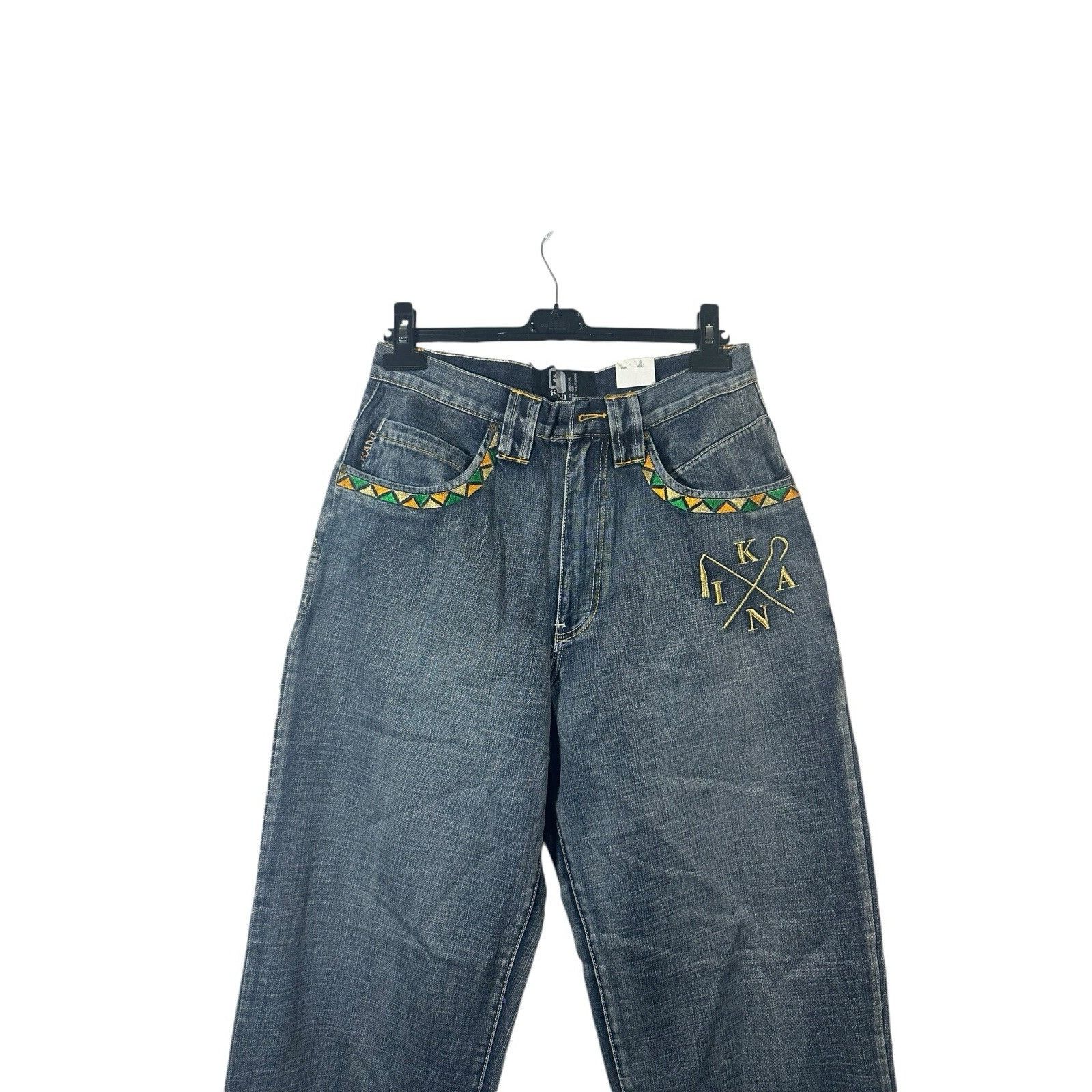 Karl Kani Vintage Karl Kani Jeans 32x32 Hip Hop Baggy Y2K 90’s 2000’s Size US 32 / EU 48 - 2 Thumbnail