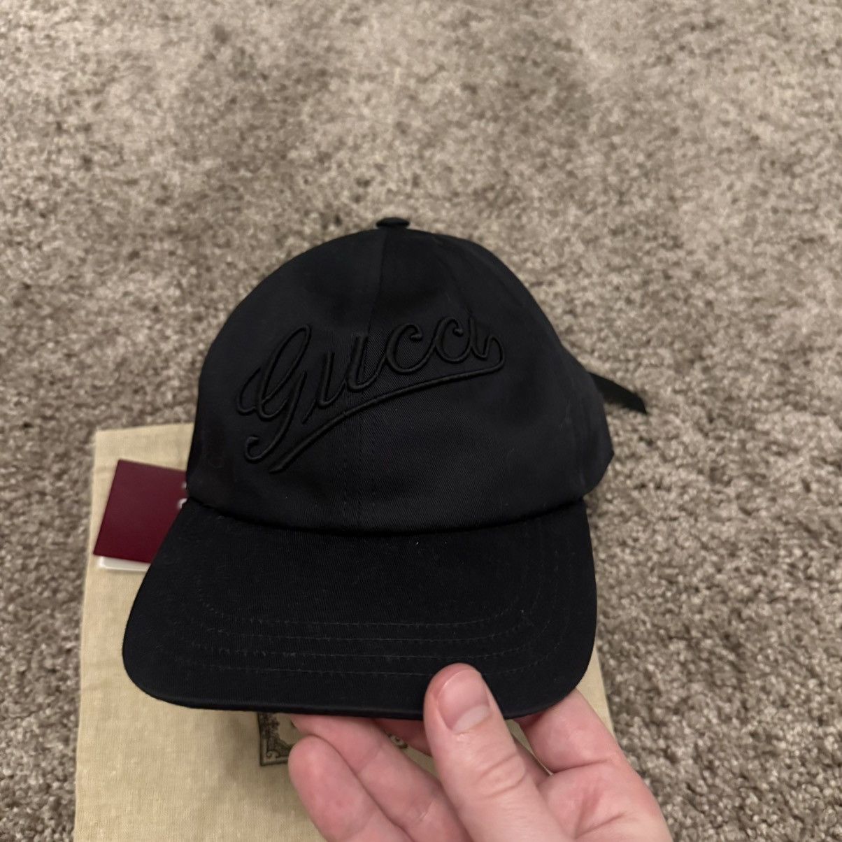 Gucci Gucci baseball cap hat size M GG logo embroidery emblem logo Size ONE SIZE - 2 Thumbnail