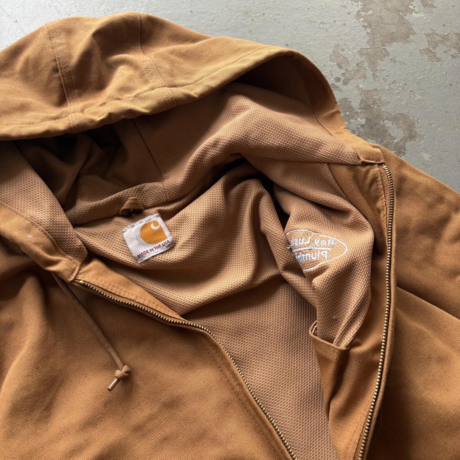 Carhartt × Vintage Vintage Made in USA Deadstock Carhartt Thermal Lined Jacket Size US XL / EU 56 / 4 - 3 Thumbnail